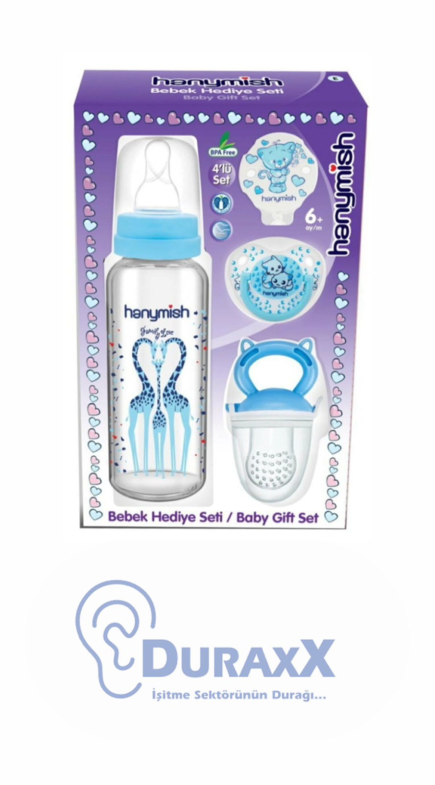 Hanymish 652 4lü Bebek Hediye Seti