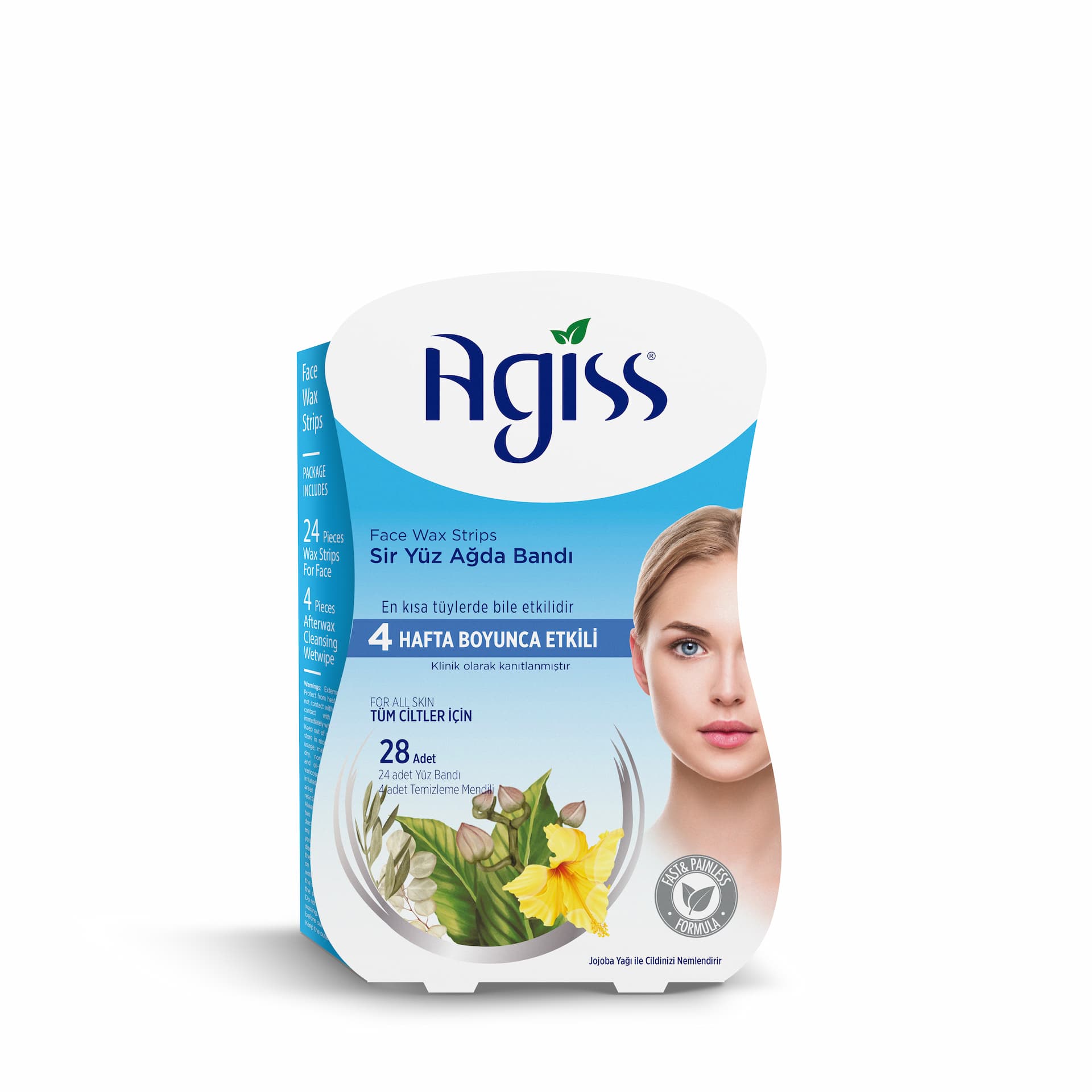 Agiss  Sir Ağda Bandı Yüz Bölgesi 28 ad. Tüm Ciltler